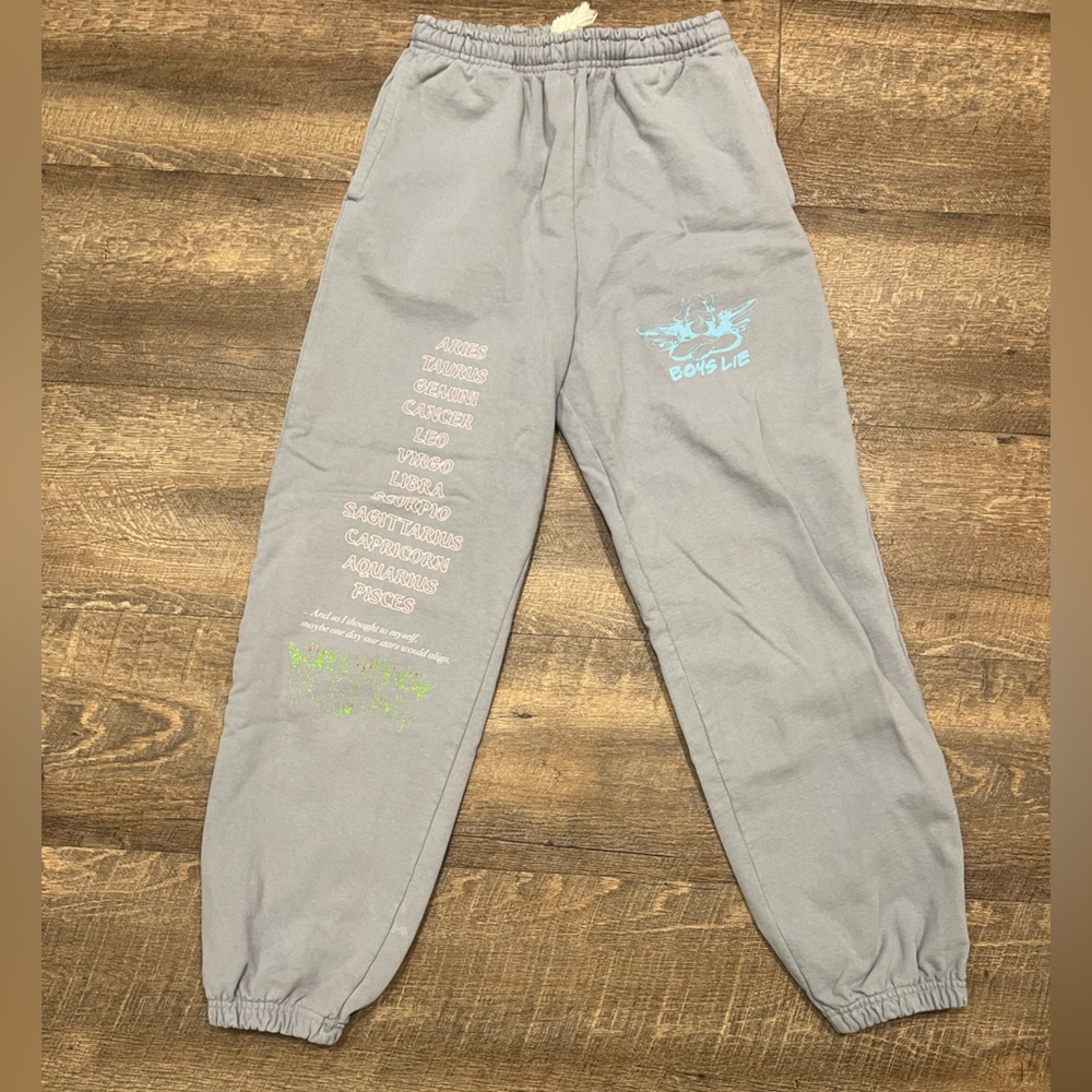 Boys lie sweatpants